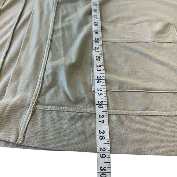 Aerie Offline Overized Terry Cape Open Cardigan in Clay, M - Picture 7 of 9